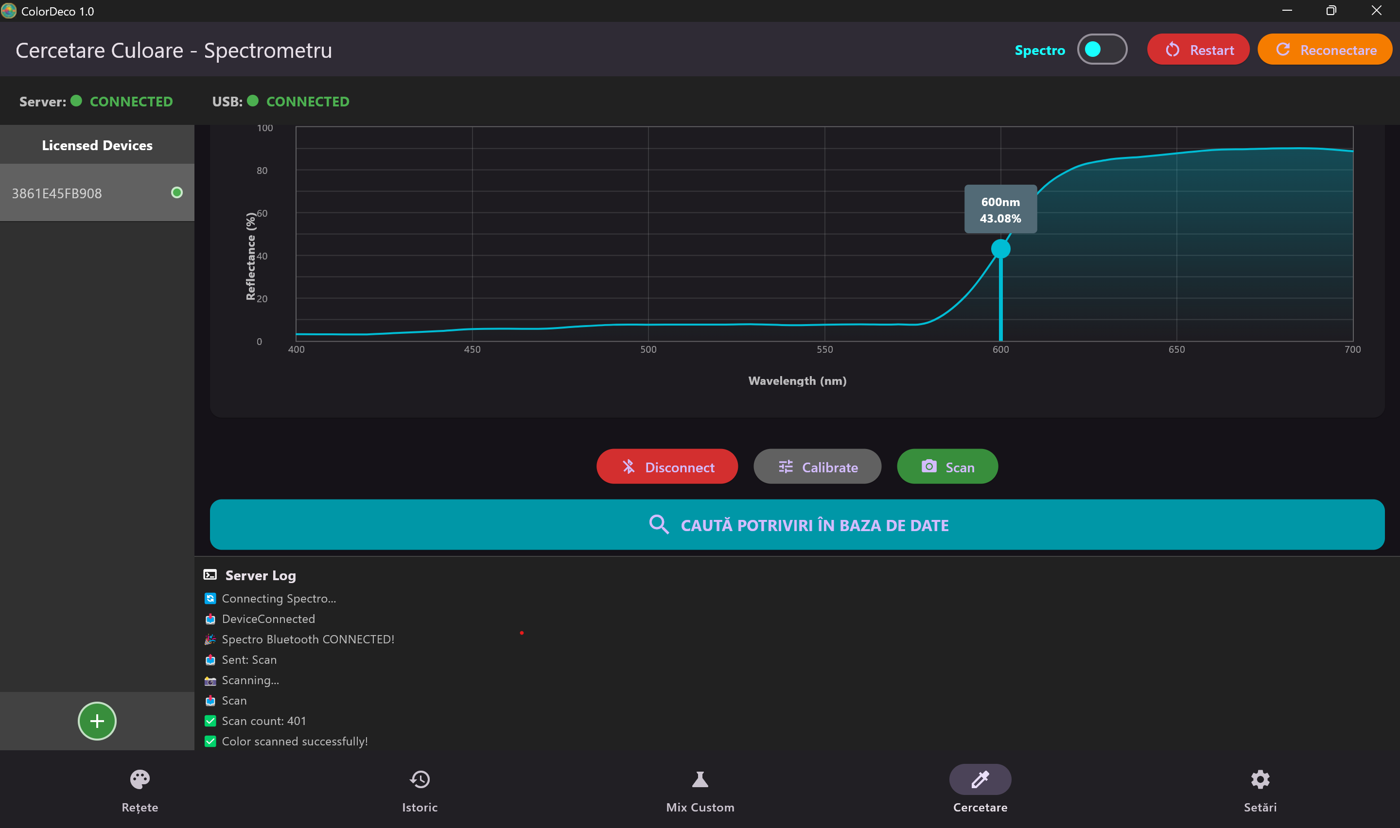 Spectrometru SPECTRO 1 PRO